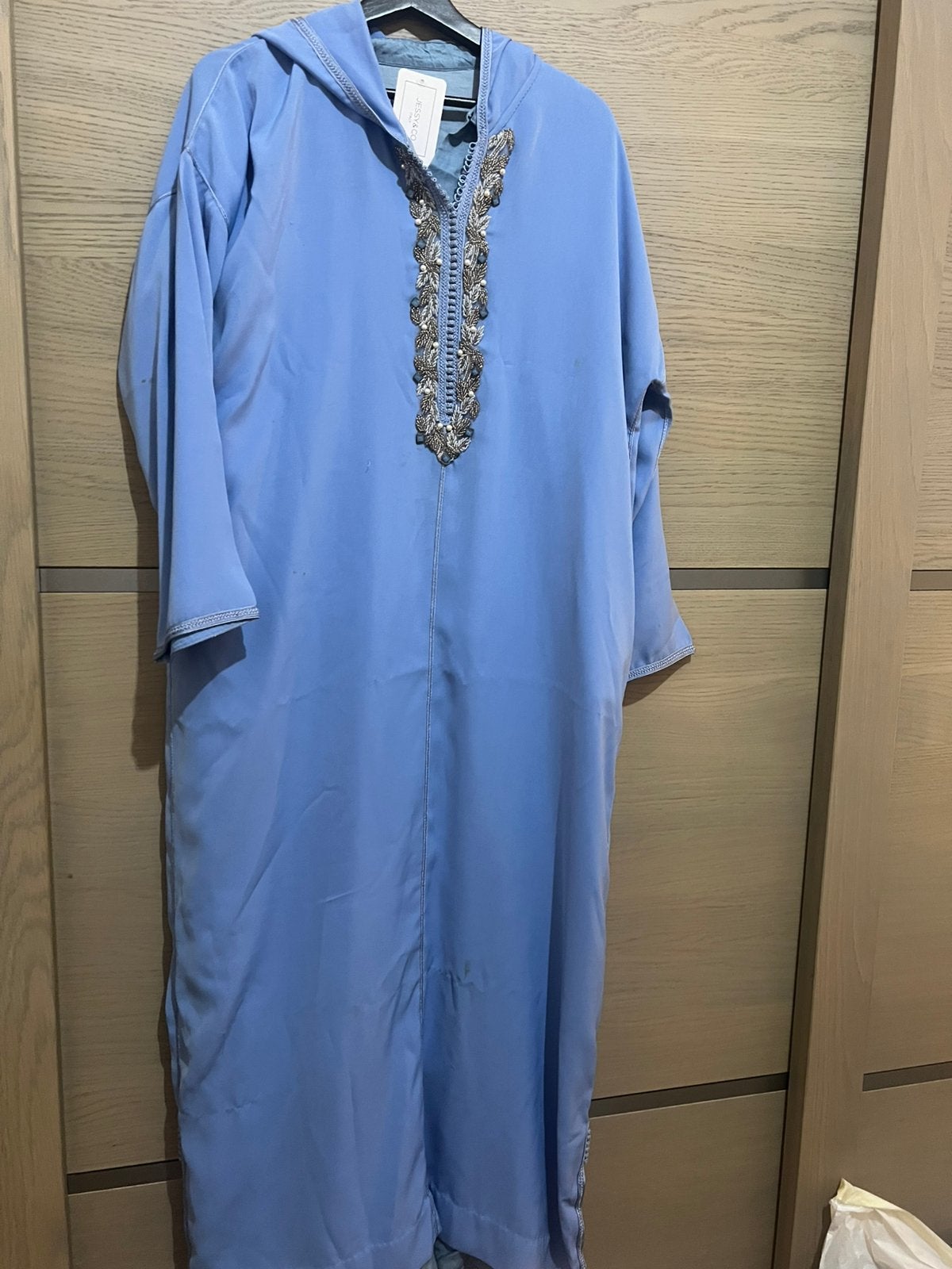 Jellaba, Blauw, Maat 42/44 (L), Ophalen of Verzenden, Gedragen