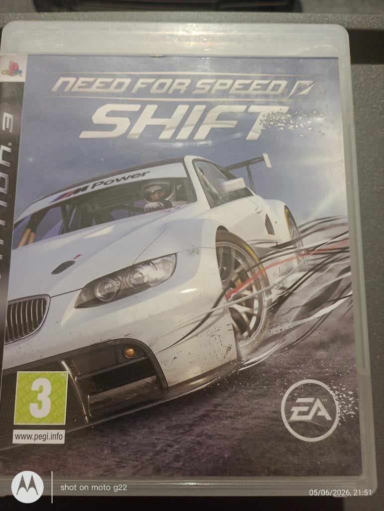 Nfs shift ps3, Enlèvement