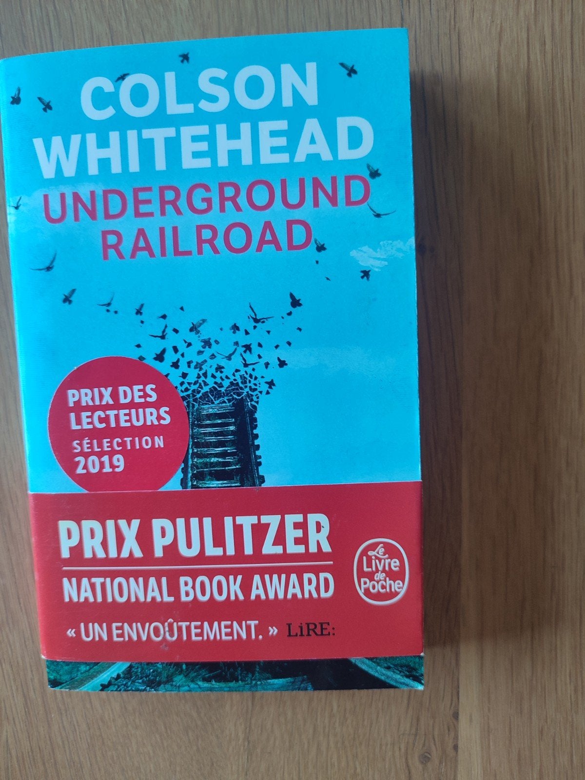 Underground railroad, Livres, Enlèvement