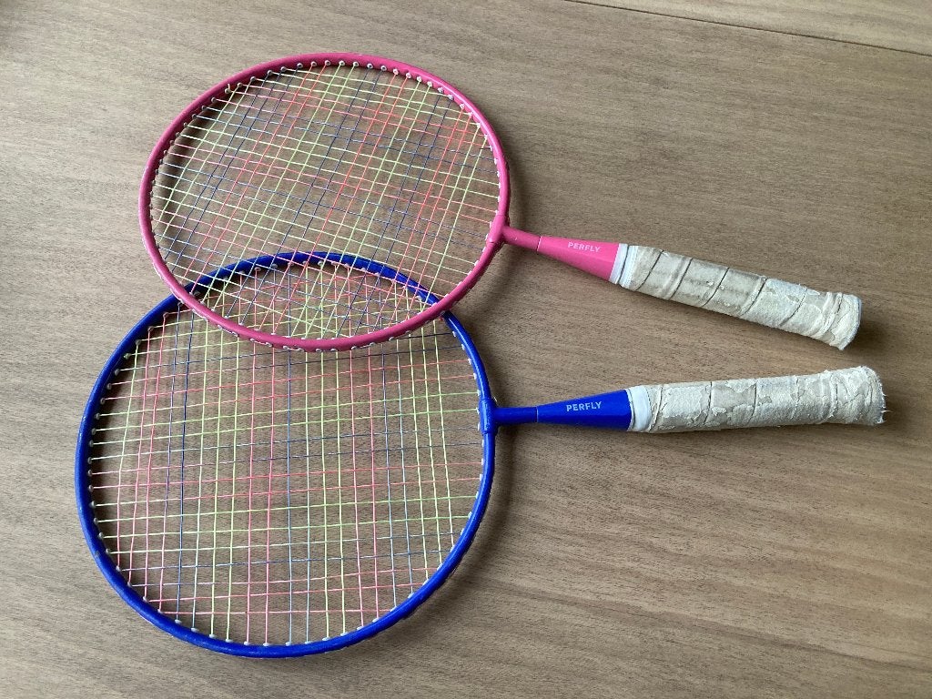 Perfly (Decathlon) Badmintonrackets voor Kinderen, Enlèvement ou Envoi, Utilisé, Raquette(s)