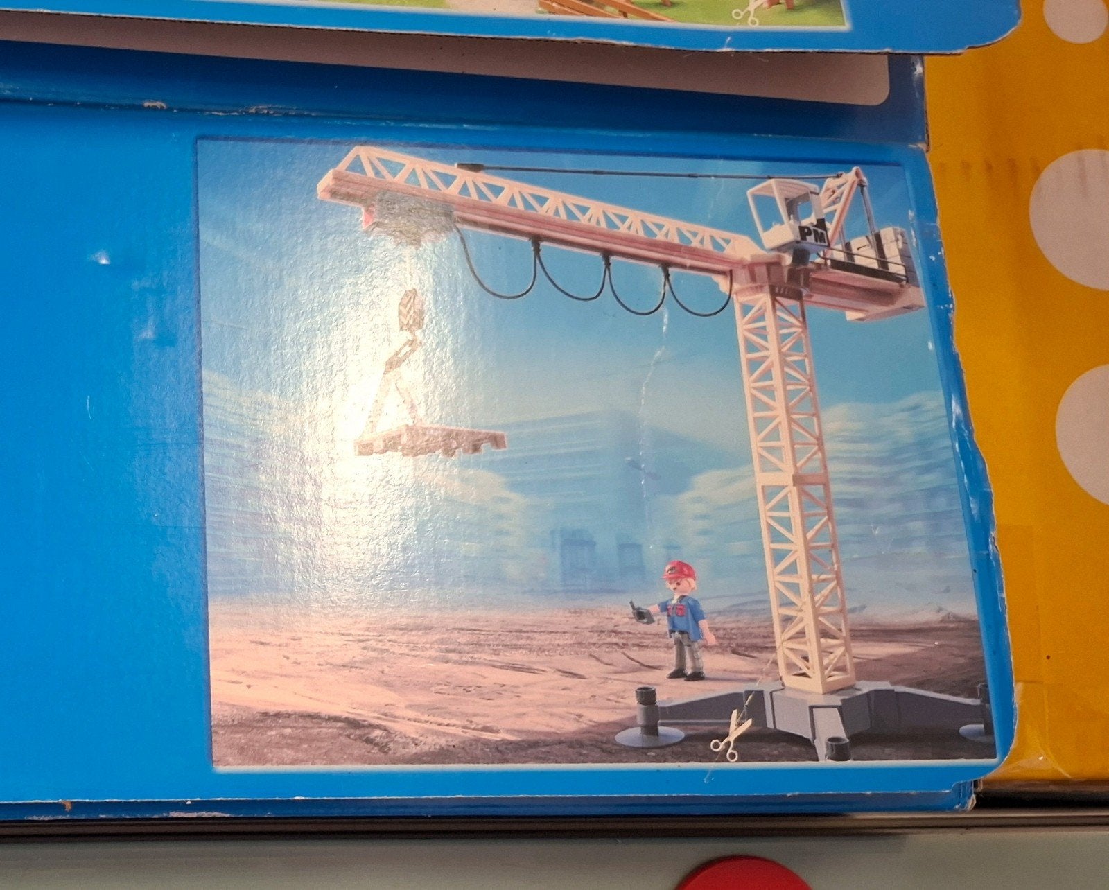 playmobil 5466 kraan, Ophalen