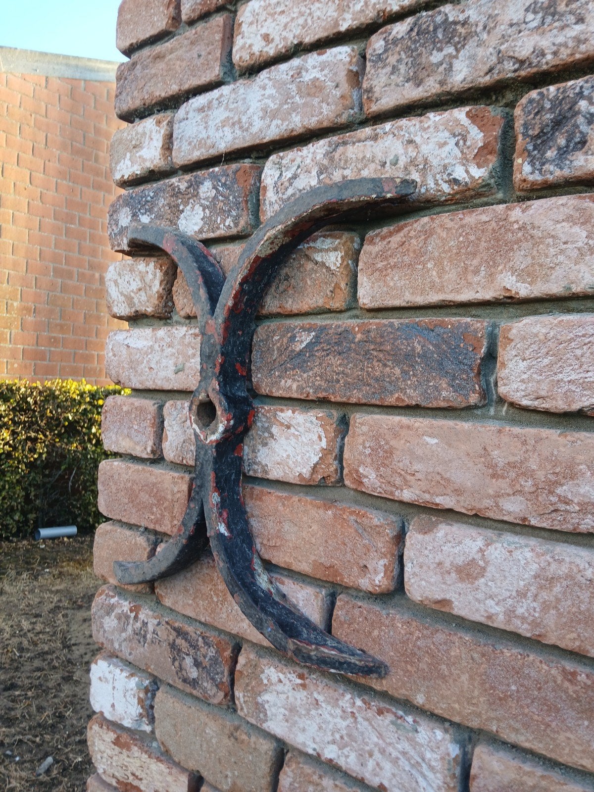 Ancrages muraux (double sabot), Bricolage & Construction, Enlèvement, Utilisé, Fer