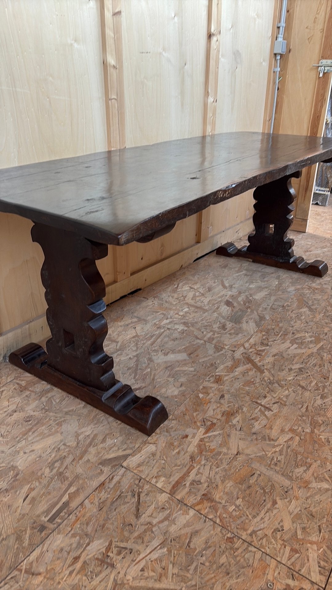 Table a manger en chene massif, Antiquités & Art, Enlèvement