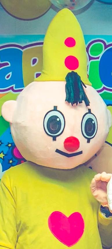 Bumba mascotte te huur, Enlèvement, Comme neuf