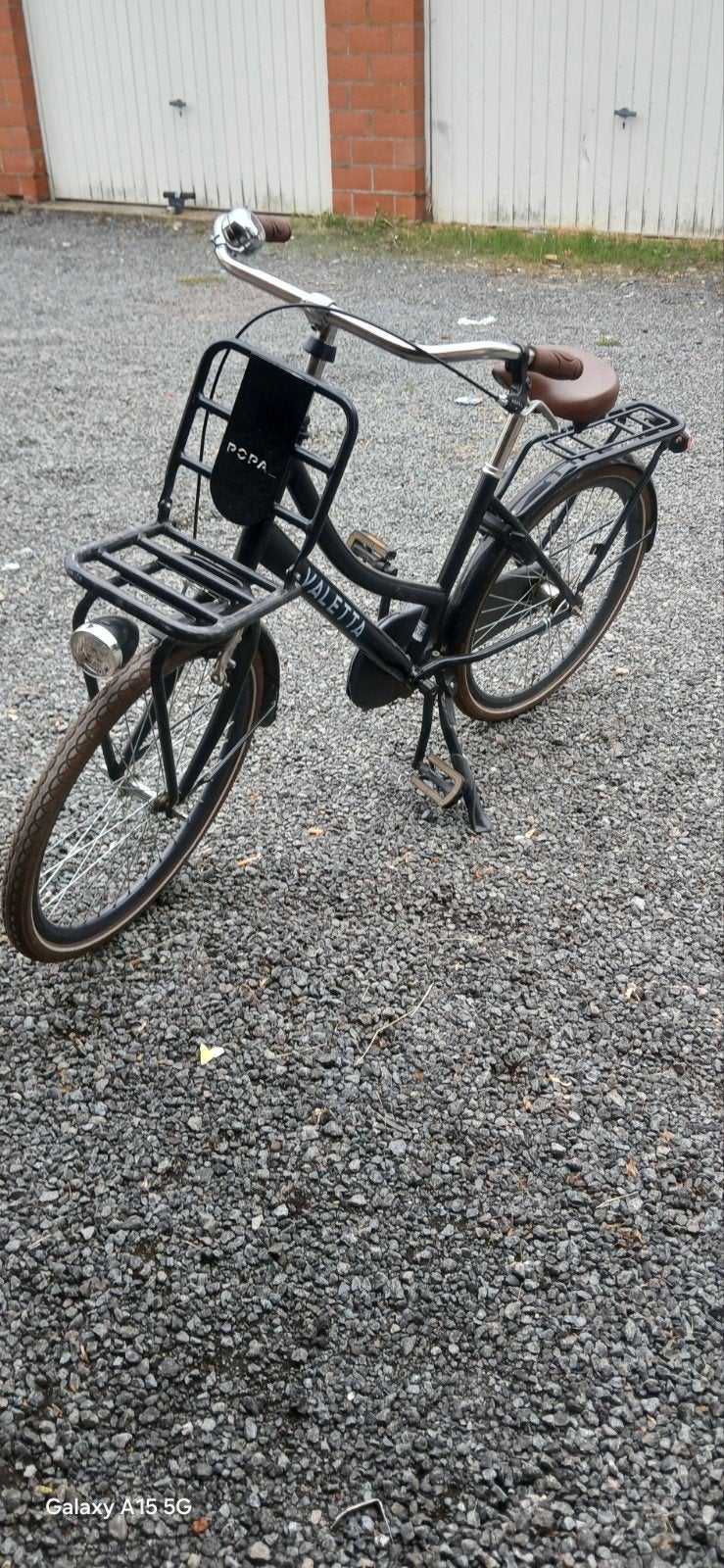 meisjesfiets, Enlèvement