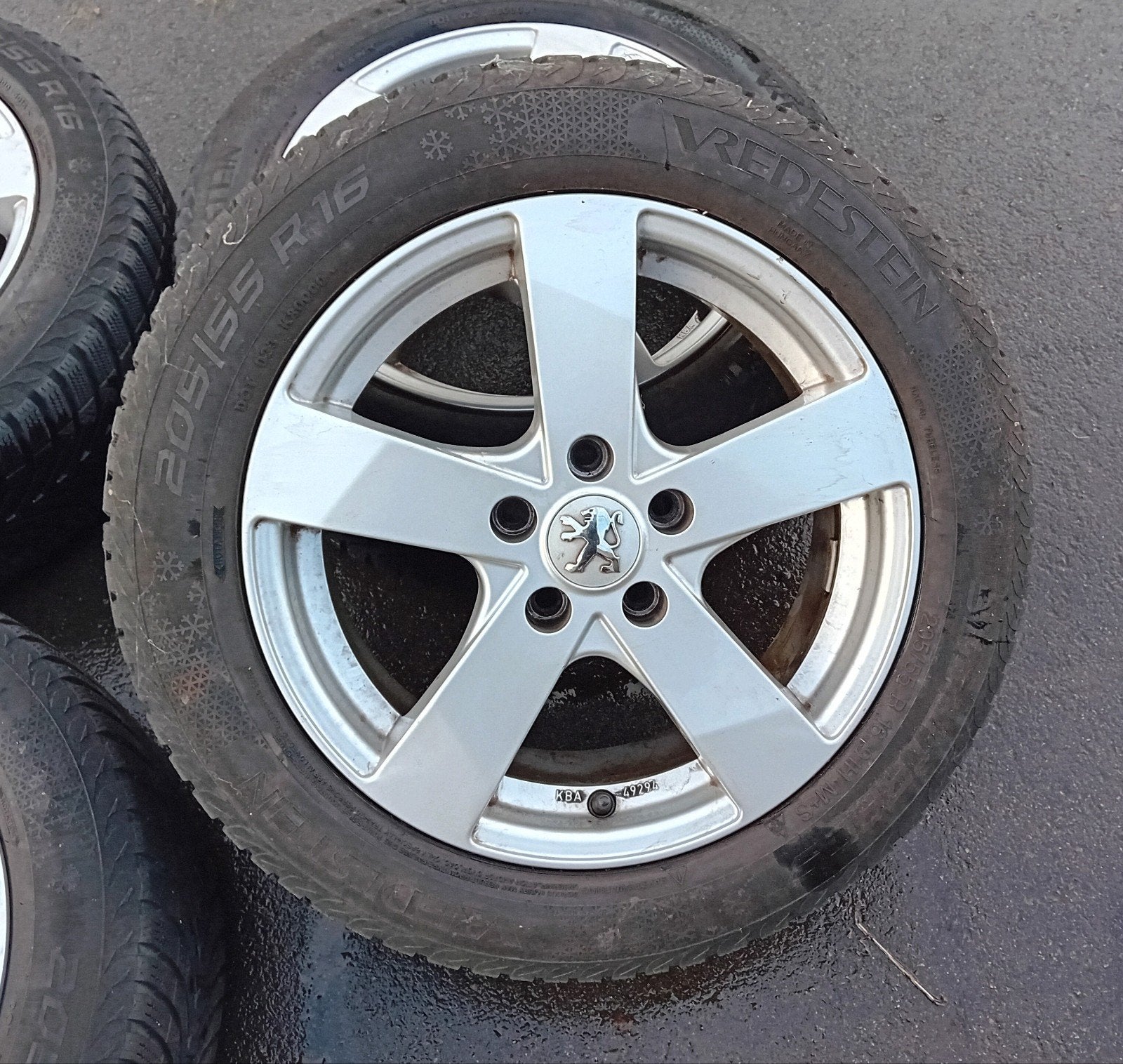 Winterbanden velgen alu Peugeot 308 16inch 5x108 7&5mm ❄️, Auto-onderdelen, Ophalen, Gebruikt, Ford