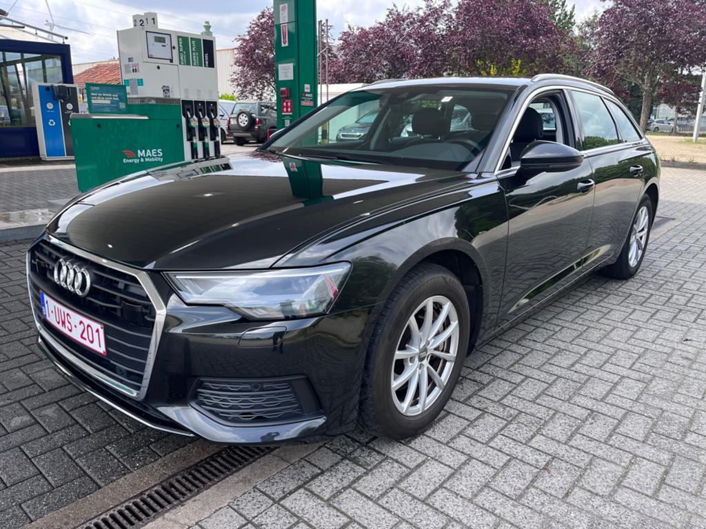 Audi A6  2.0 benzine+ elekt.  112000 km  2019, Automaat, Stof, Euro 6, 1984 cc