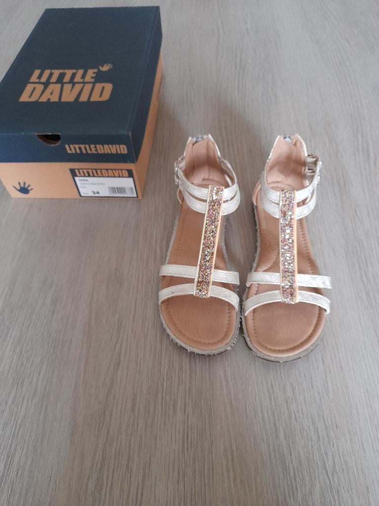 Sandalen Little David 34, Kinderen en Baby's, Kinderkleding | Schoenen en Sokken, Little David, Meisje, Overige typen, Ophalen of Verzenden