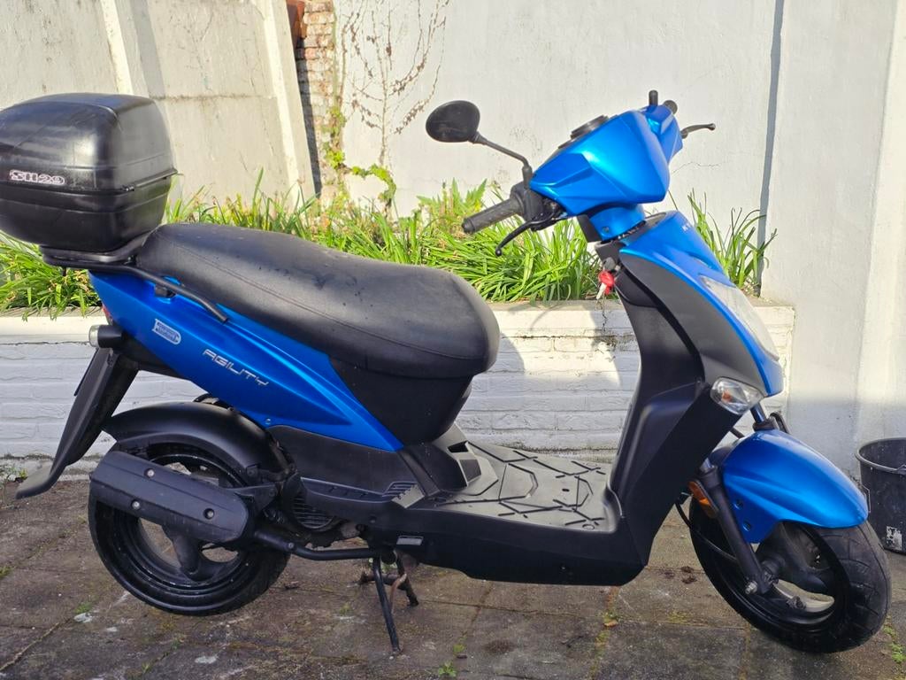 Kymco Agility B klasse, Fietsen en Brommers, Ophalen, 49 cc, Klasse B (45 km/u), Zo goed als nieuw
