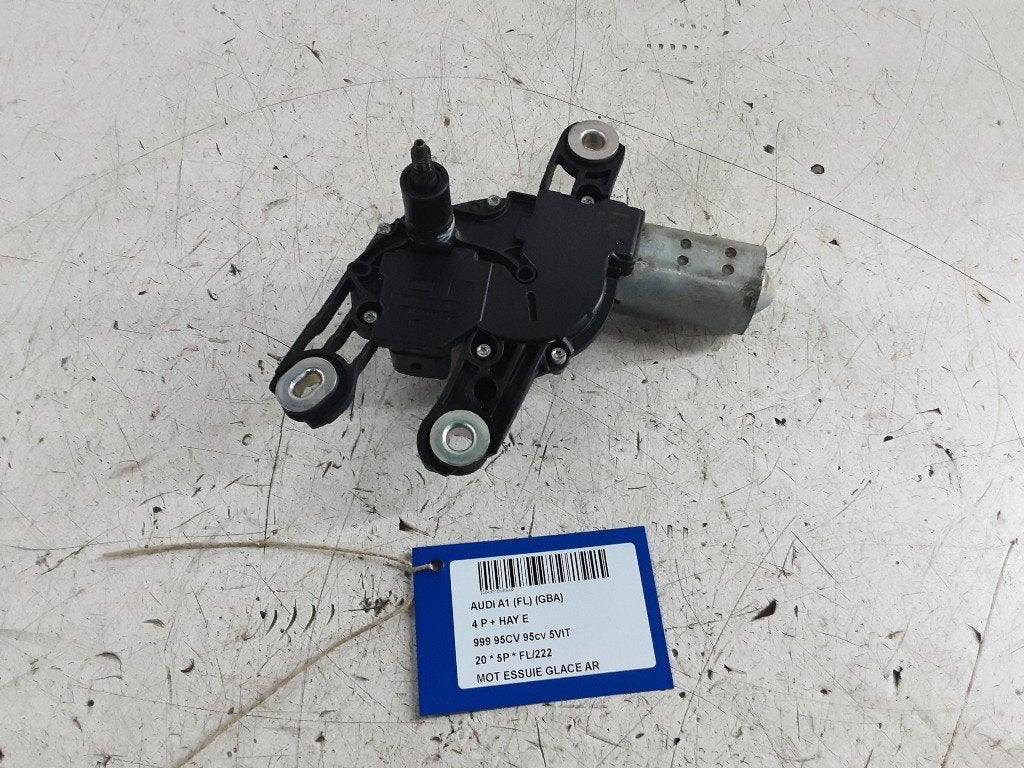 MOTEUR ESSUIE-GLACE ARRIÈRE Audi A1 Sportback (GBA), Mevr. I. Hauben, Audi, Utilisé, Rue de l'Espoir 34 34
4030  GRIVEGNÉE, BE