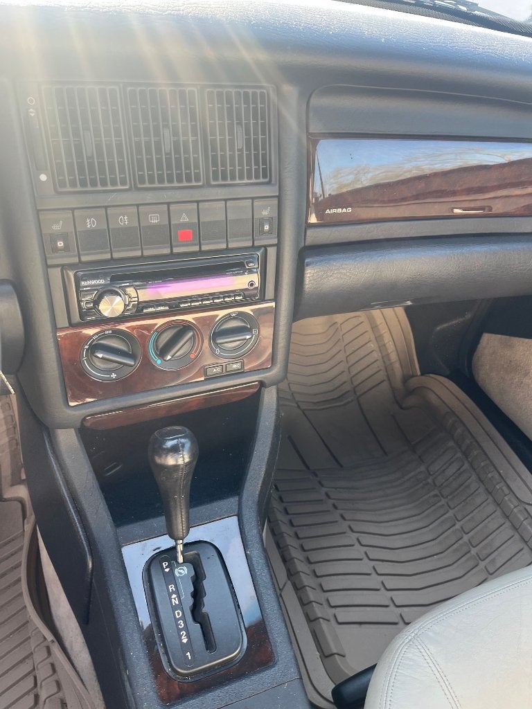 AUDI 80 2.8 CABRIO AUTOMAAT. 44000 miles. schadeauto, foto 7