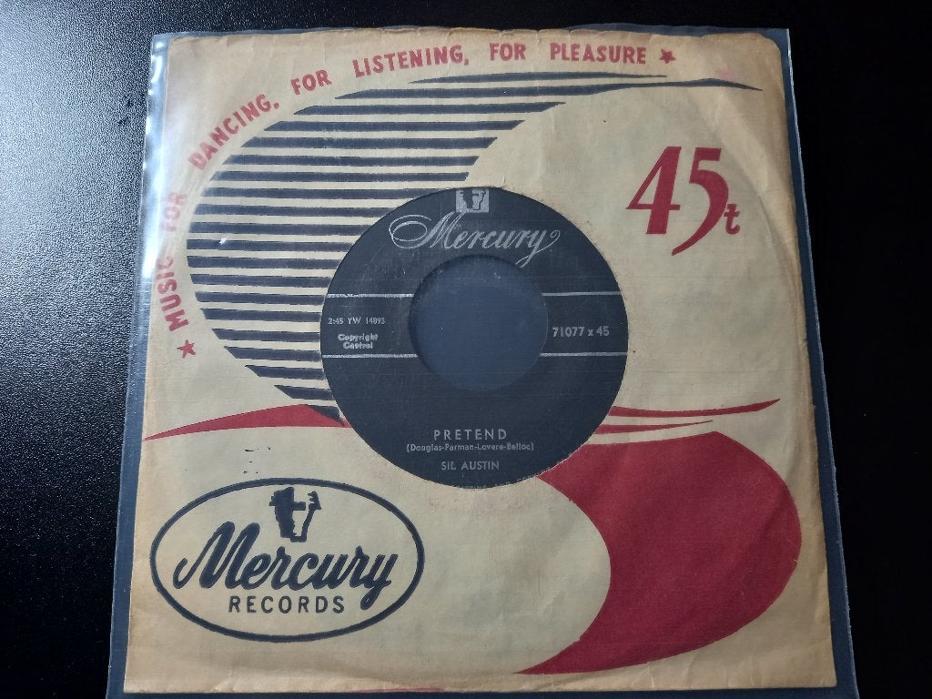Sil Austin - Pretend / Seven Days In Barcelona '7, 7 inch, Ophalen of Verzenden, Jazz en Blues, Overige typen