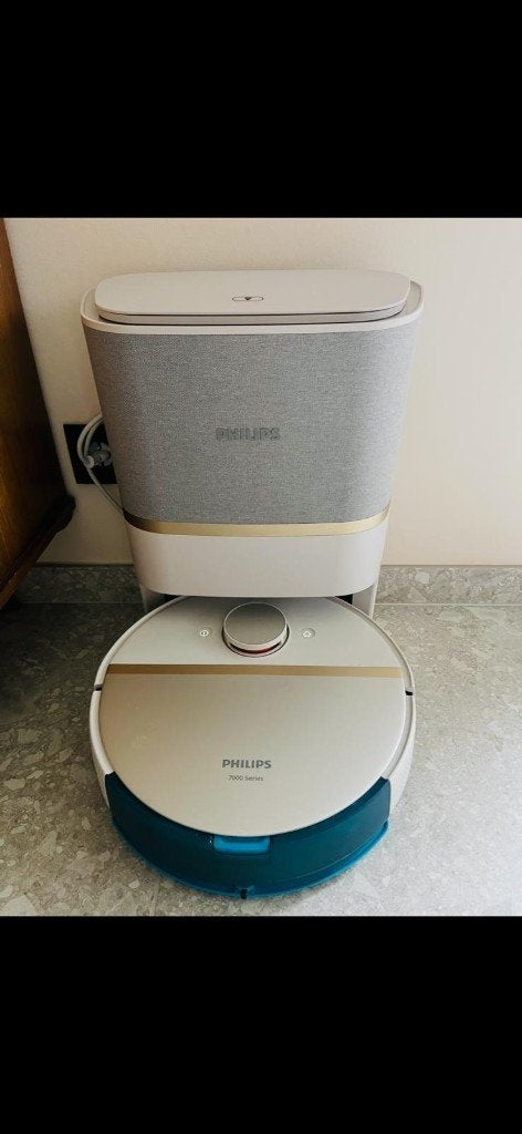Philips homerun 7000 robot, Electroménager, Puissance d'aspiration réglable, Enlèvement ou Envoi, Philips, Sac à poussière