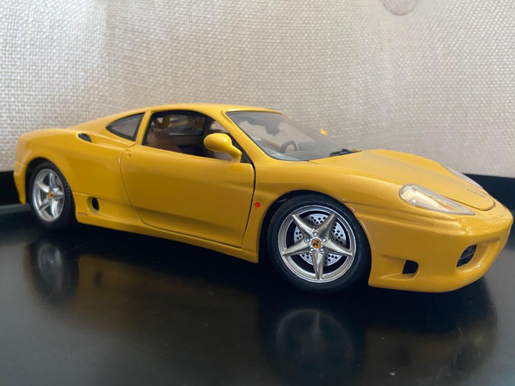 Schaalmodel Ferrari 360 Mondena - Bburago Made in Italy 1:18, Ophalen, Gebruikt