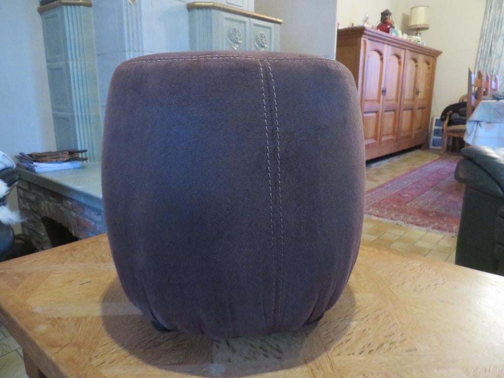 pouf, Maison & Meubles, Canapés | Repose-pieds & Poufs, Comme neuf, Moins de 50 cm, Moins de 50 cm, Rond, Synthétique, Enlèvement