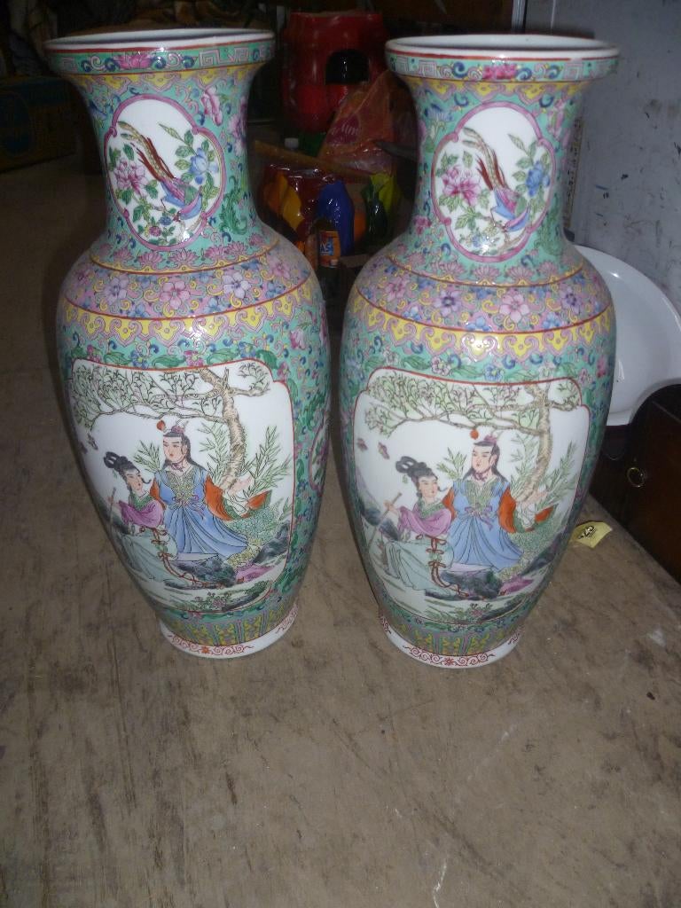 KOPPEL CHINEESE VAZEN, Antiek en Kunst, Ophalen