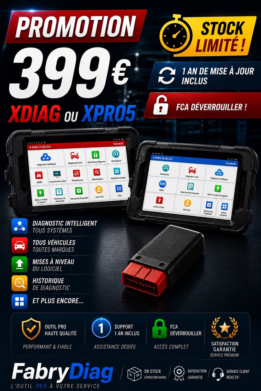 Tablette Diagnostique 2026  mise à jour inclus, Autos : Pièces & Accessoires, Électronique & Câbles, Neuf, Enlèvement