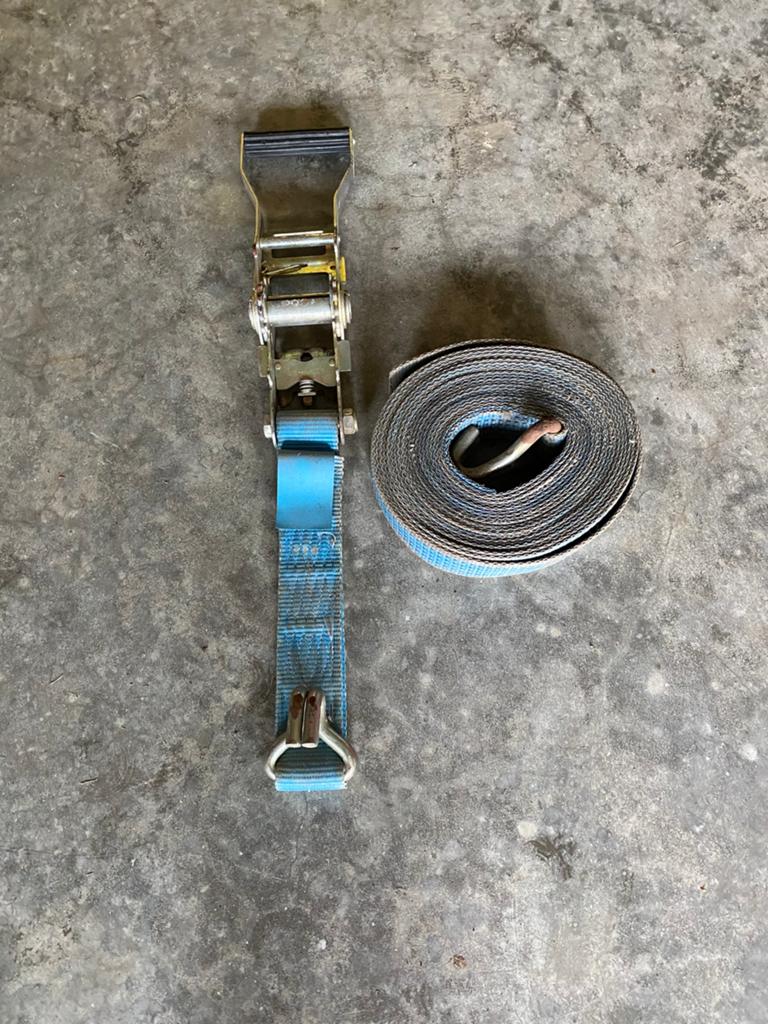 Spanband met trekker, Ophalen