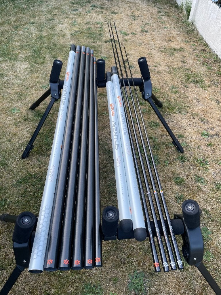 Guru Aventus Zero 700 13 m pack, Watersport en Boten, Hengelsport | Witvissen, Ophalen of Verzenden, Zo goed als nieuw, Vaste hengel