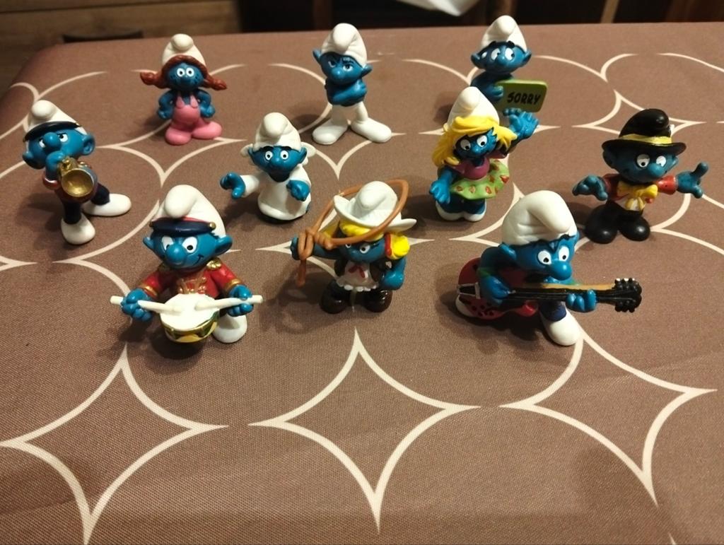 10 prachtige smurfen, Collections, Schtroumpfs, Enlèvement ou Envoi