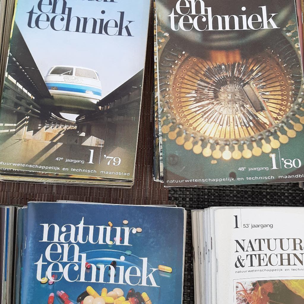 natuur en techniek magazines (collectie), Boeken, Techniek, Zo goed als nieuw, Ophalen