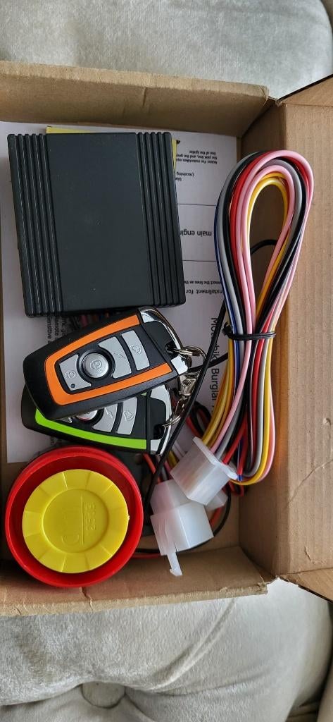 Système d'alarme pour scooter ou moto Scooter, Enlèvement