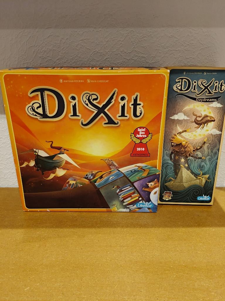 Dixit met uitbreiding, Ophalen of Verzenden, Gebruikt