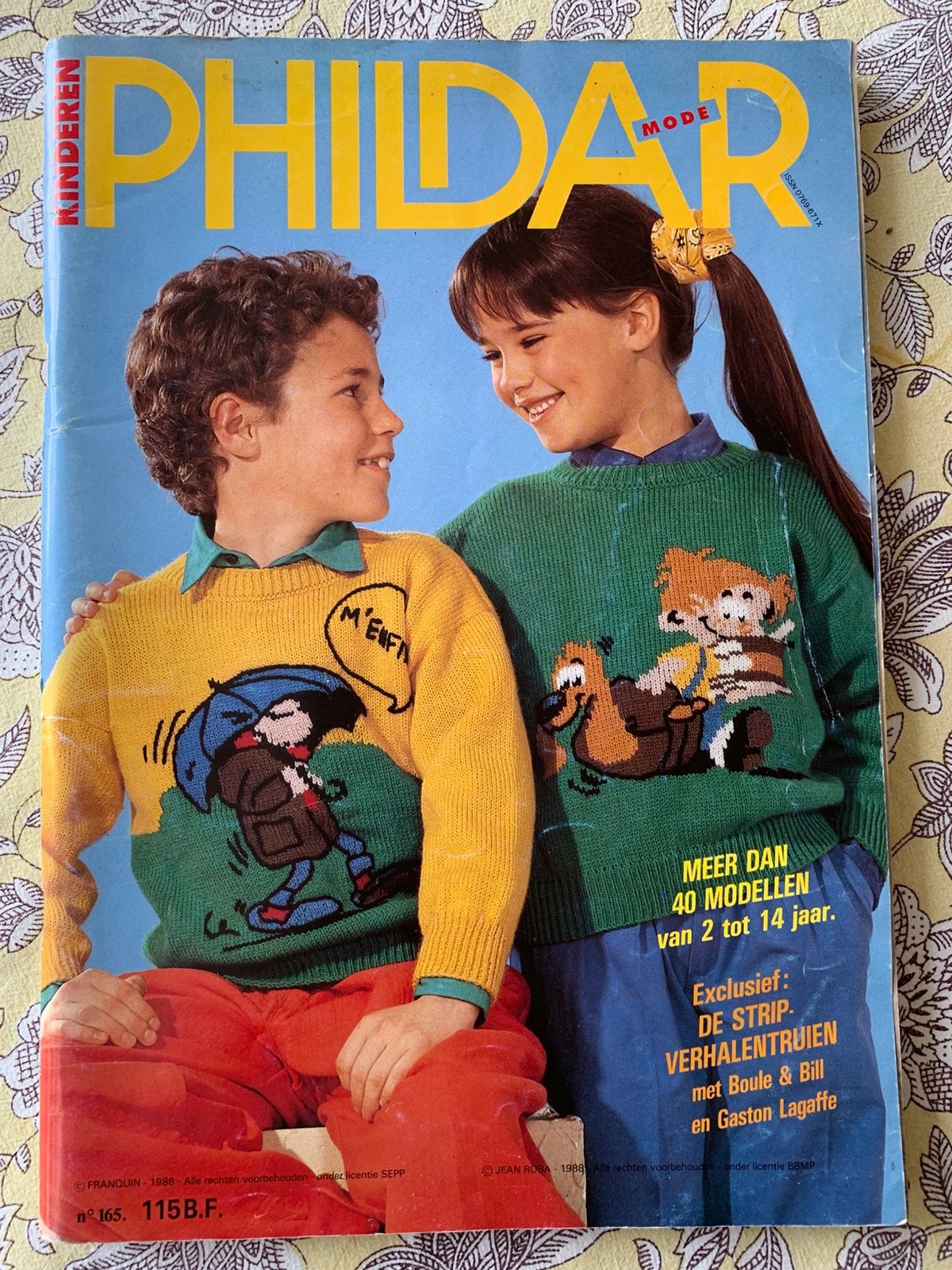phildar mode kinderen - vintage - 1988, Ophalen