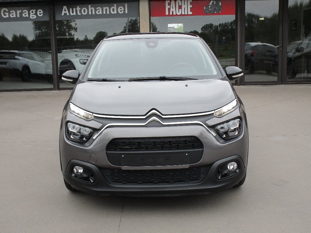 citroen c3 1.2 shine 01/2023 39000 km alu velgen camera, Voorwielaandrijving, Stof, Euro 6, Bedrijf