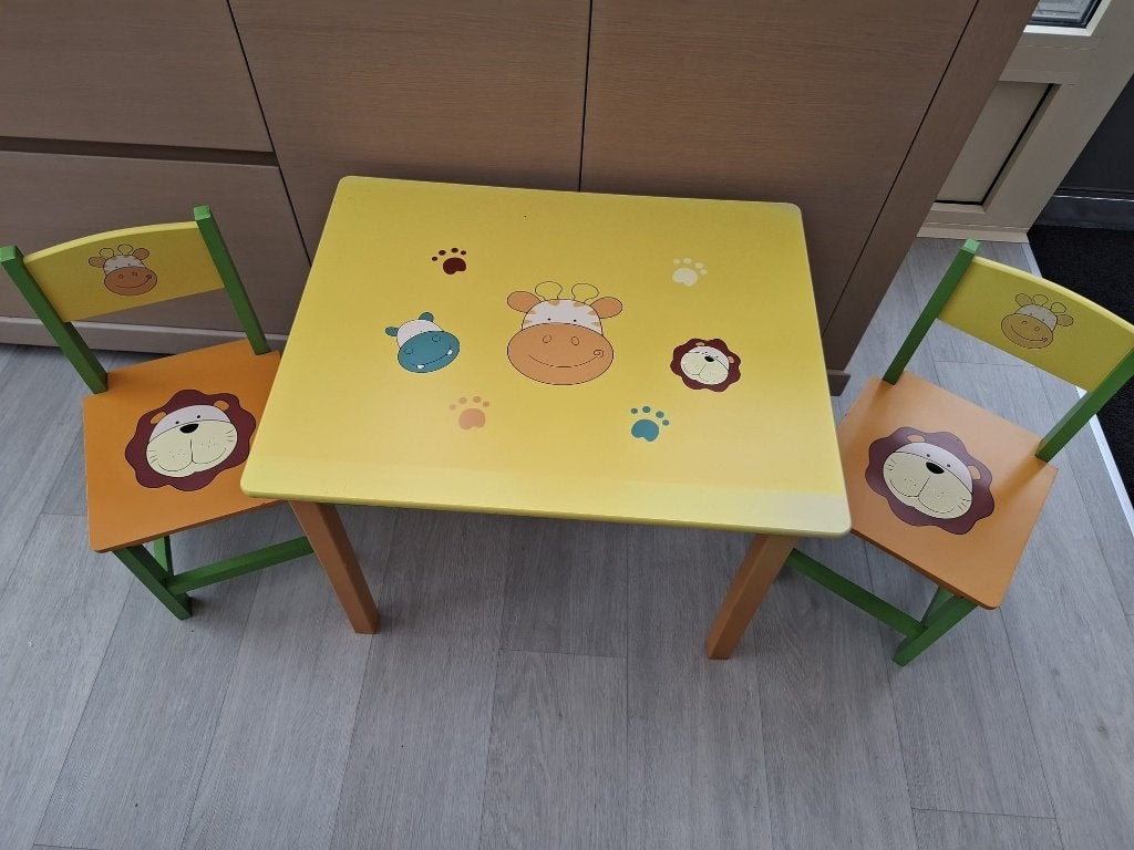 Houten speeltafel, Kinderen en Baby's, Ophalen, Gebruikt