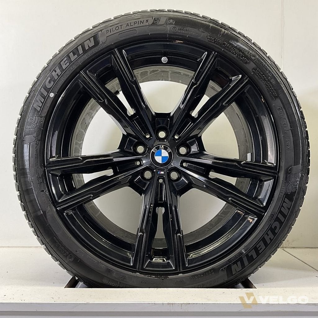 BMW M5 F90 M8 F91 F92 BREEDSET VELGEN + WINTERBANDEN 19 INCH, Auto-onderdelen, 19 inch, Gebruikt, -, 265 mm