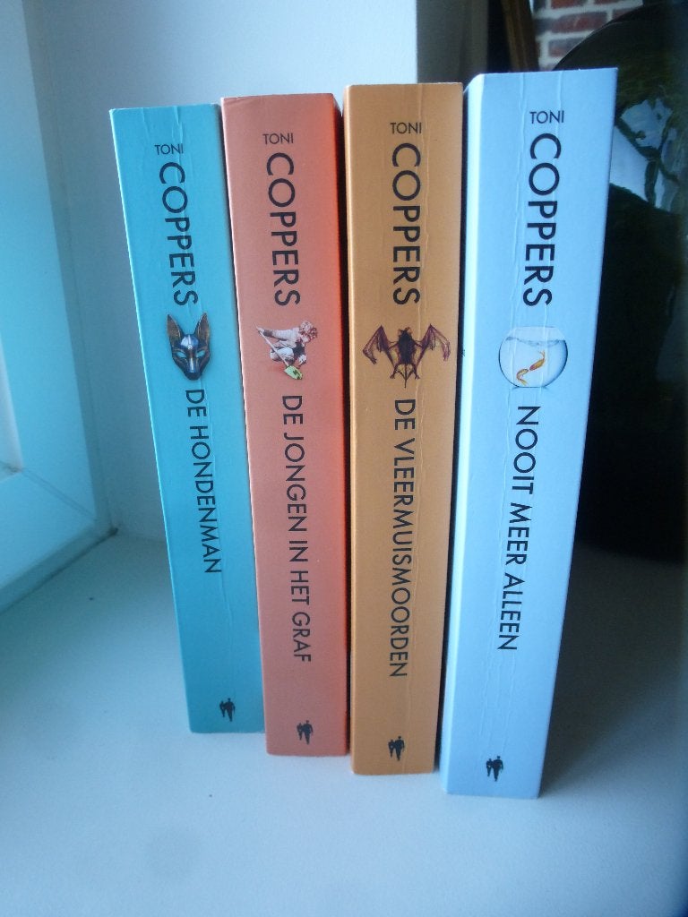 4 x TONI COPPERS, Enlèvement ou Envoi, Comme neuf, Toni Coppers, Belgique