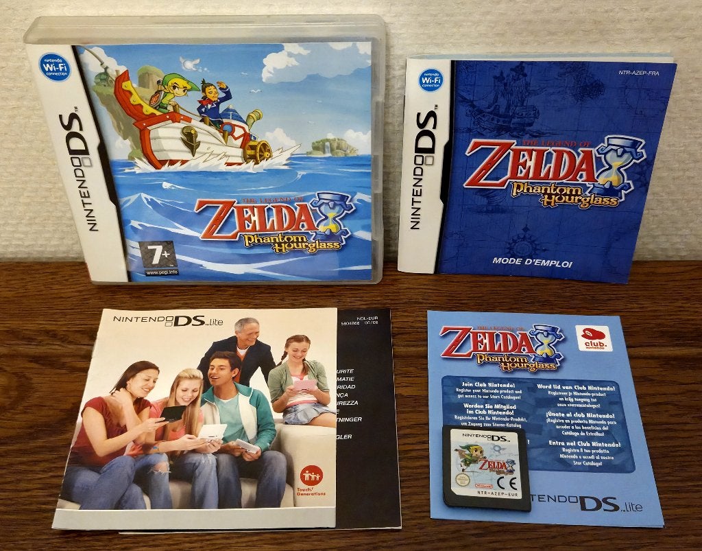The Legend Of Zelda Phantom Hourglass DS-3DS, Enlèvement, Comme neuf