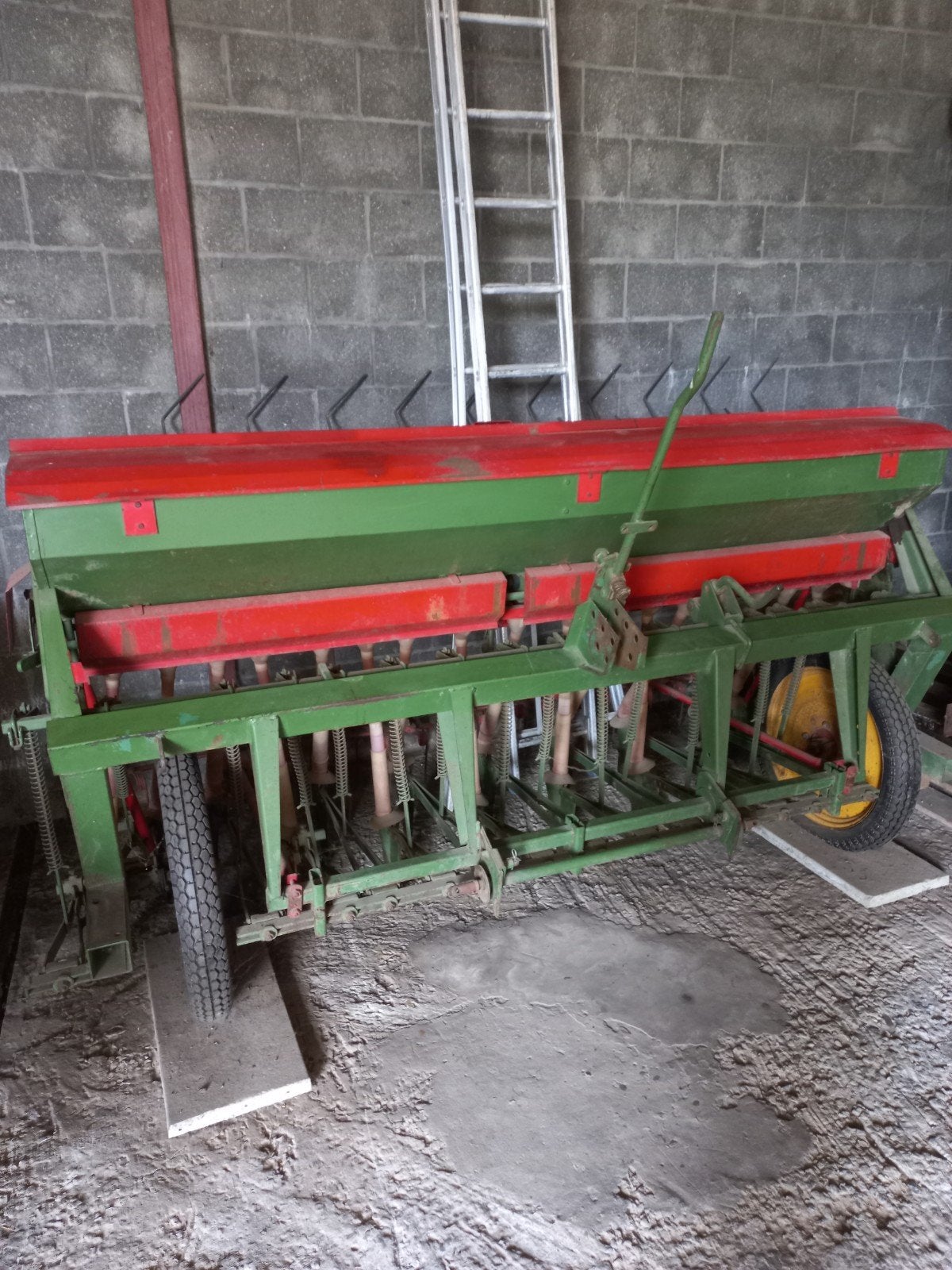 Zaaimachine 2,5 m, Ophalen, Akkerbouw, Graan