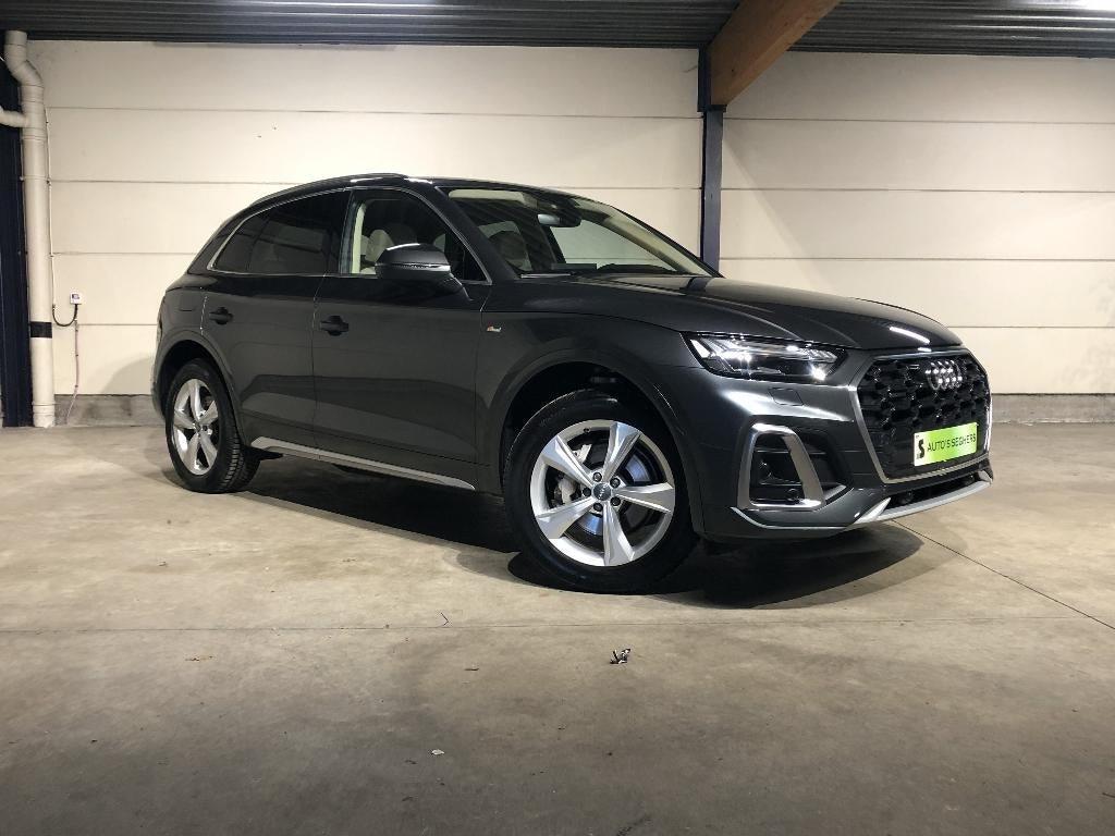Audi Q5 40 TDI Qauttro Business Ed. Sline S-tronic 150kW, Autos, Audi, Argent ou Gris, Entreprise, 1968 cm³, 5 portes