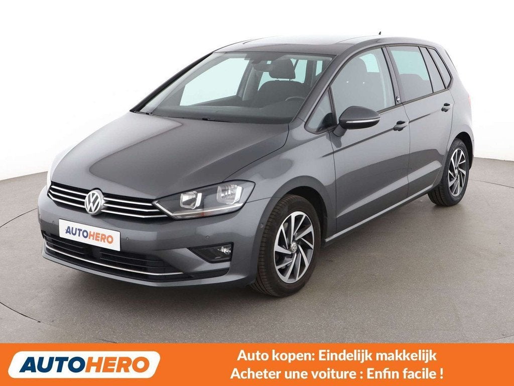 Volkswagen Golf Sportsvan 1.4 TSI Sound BlueMotion Tech, Autos, 1395 cm³, Argent ou Gris, 5 places, 125 ch