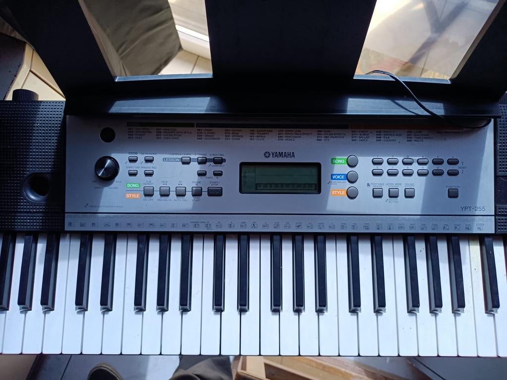 Yamaha ypt-255, Ophalen, Zo goed als nieuw, Yamaha, Met standaard