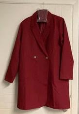 Nouveau blazer bordeaux (grand), Enlèvement, Neuf, Taille 42/44 (L), Autres couleurs