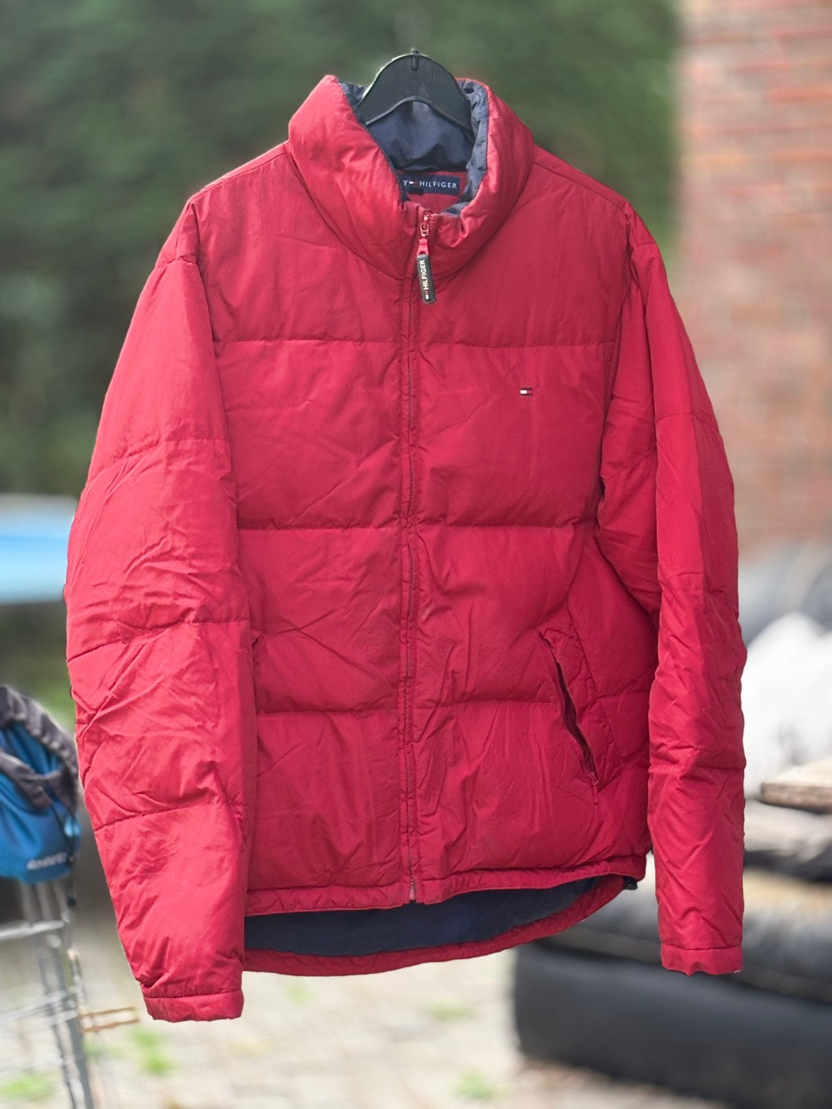 Vintage Tommy Hilfiger 100% Down Puffer, Ophalen of Verzenden, Zo goed als nieuw