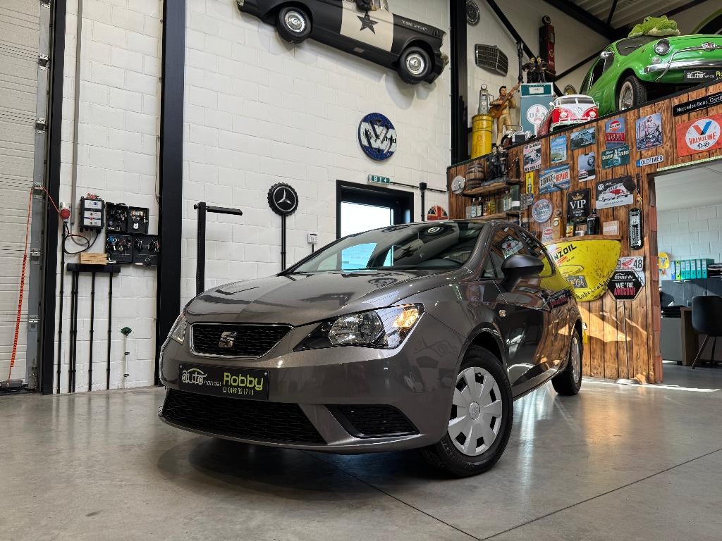 SEAT IBIZA 1.0 BENZINE 55.000 KM - TOPSTAAT - GARANTIE -, Auto's, Seat, Voorwielaandrijving, Stof, Ibiza, Bedrijf