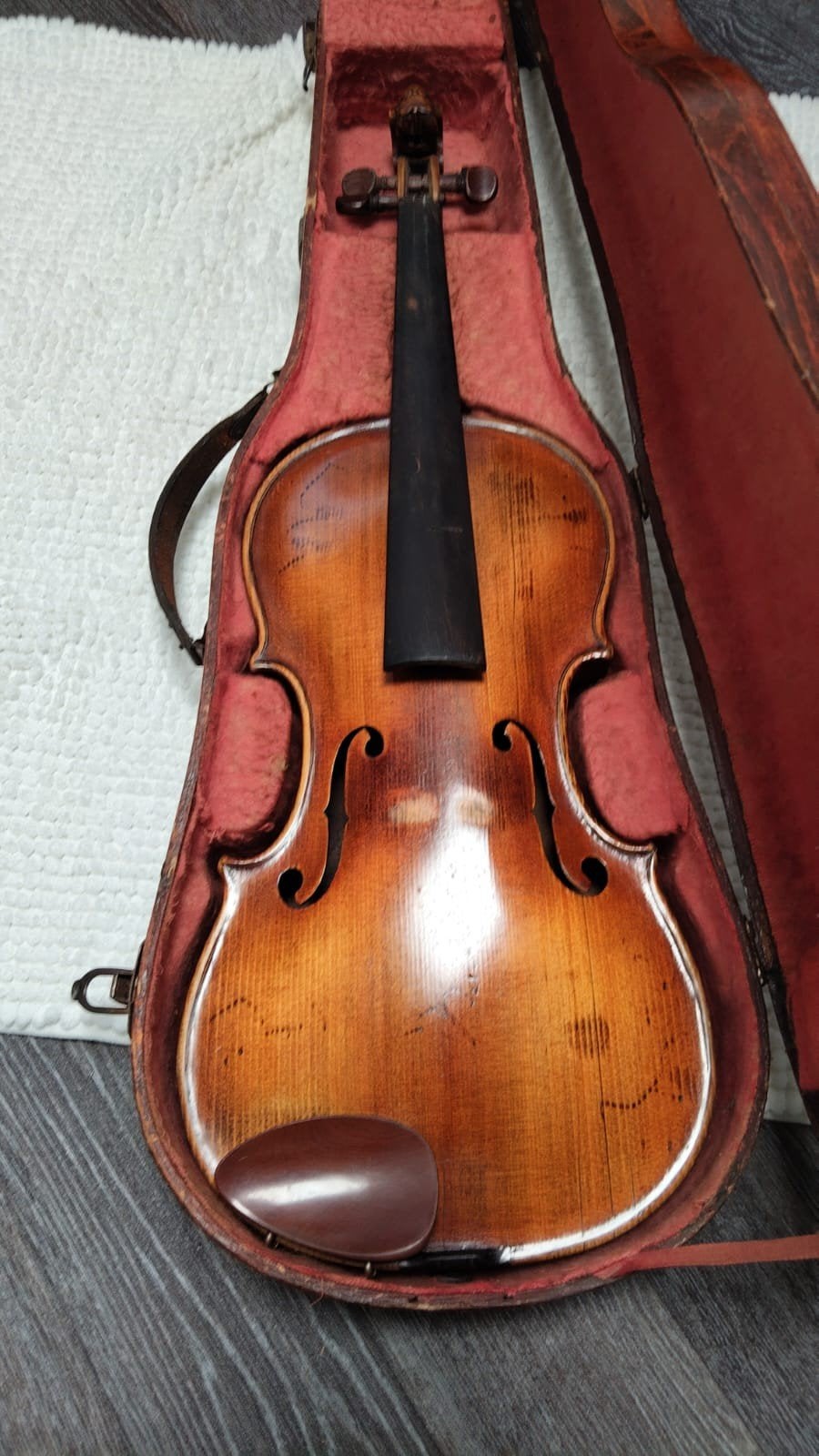 violon ancien 4/4, Musique & Instruments, Instruments à cordes frottées | Violons & Altos, Enlèvement, Violon