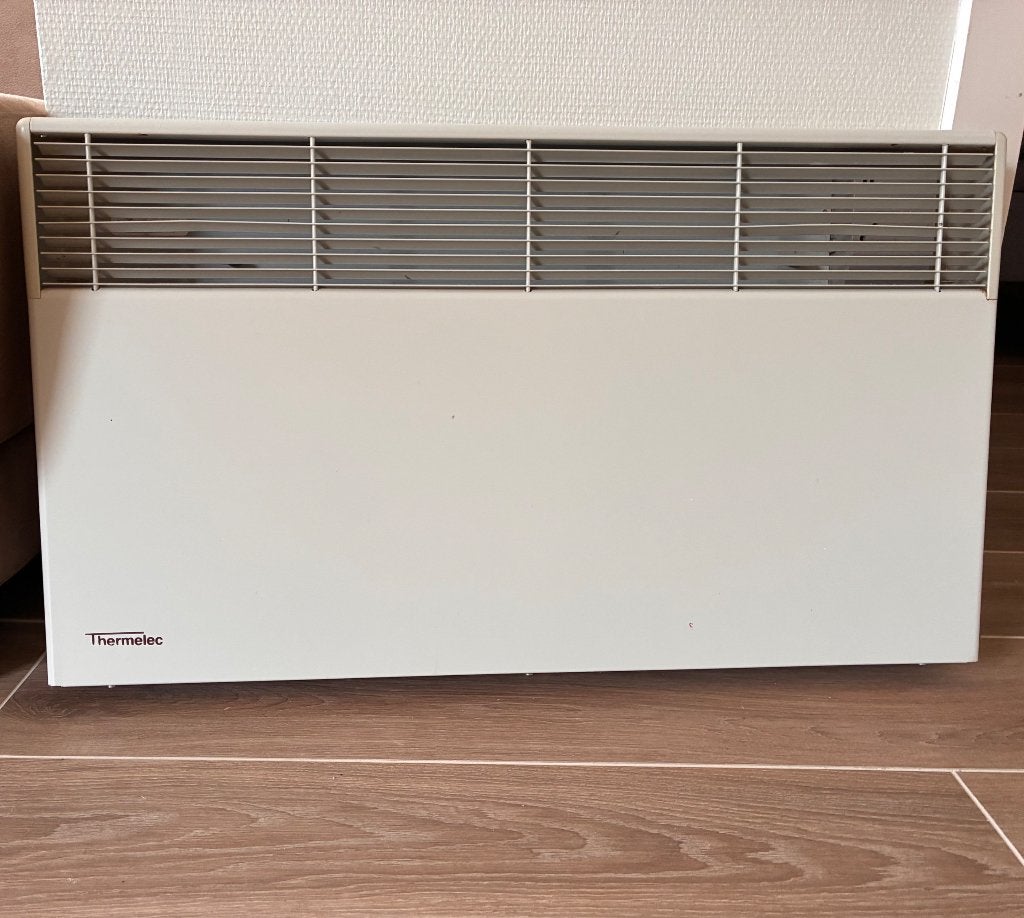 Elektrische muurverwarming, Ophalen, Gebruikt