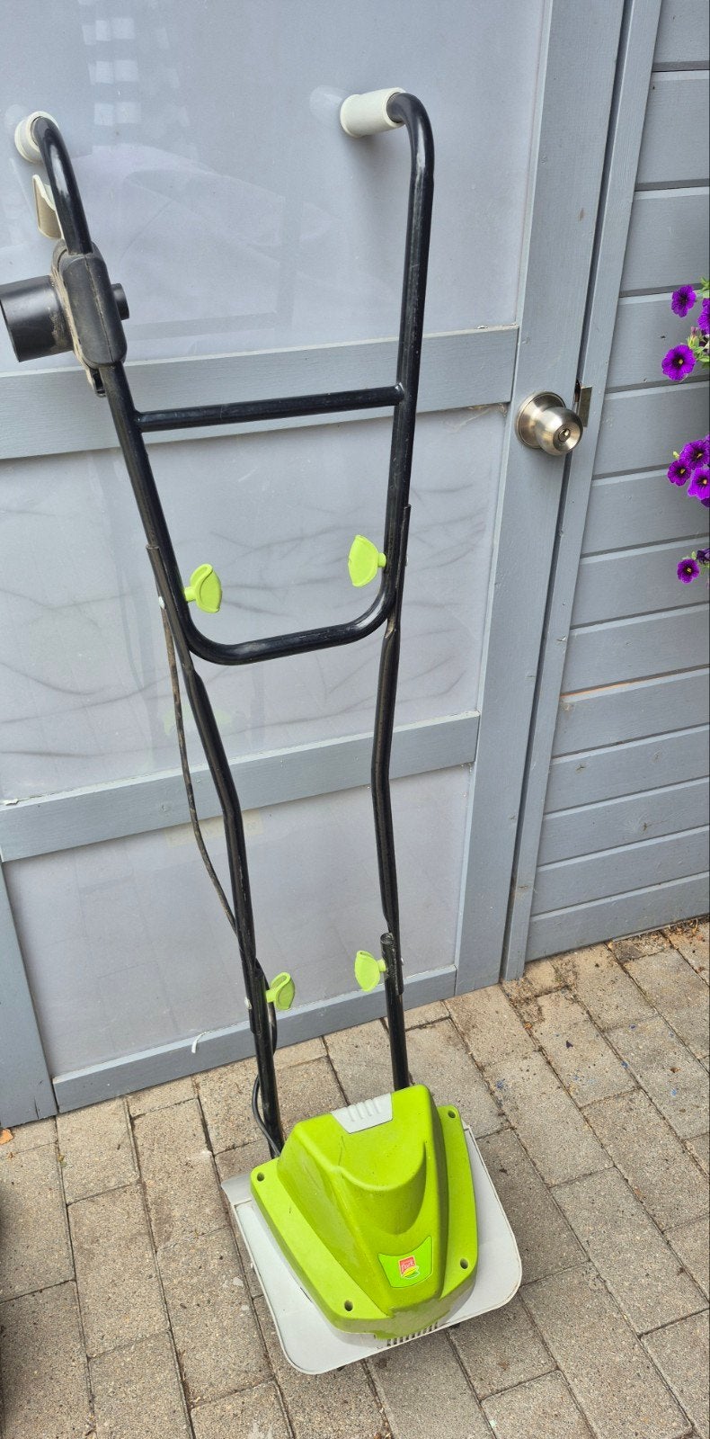 mini cultivator, grondfrees elektrisch, Ophalen