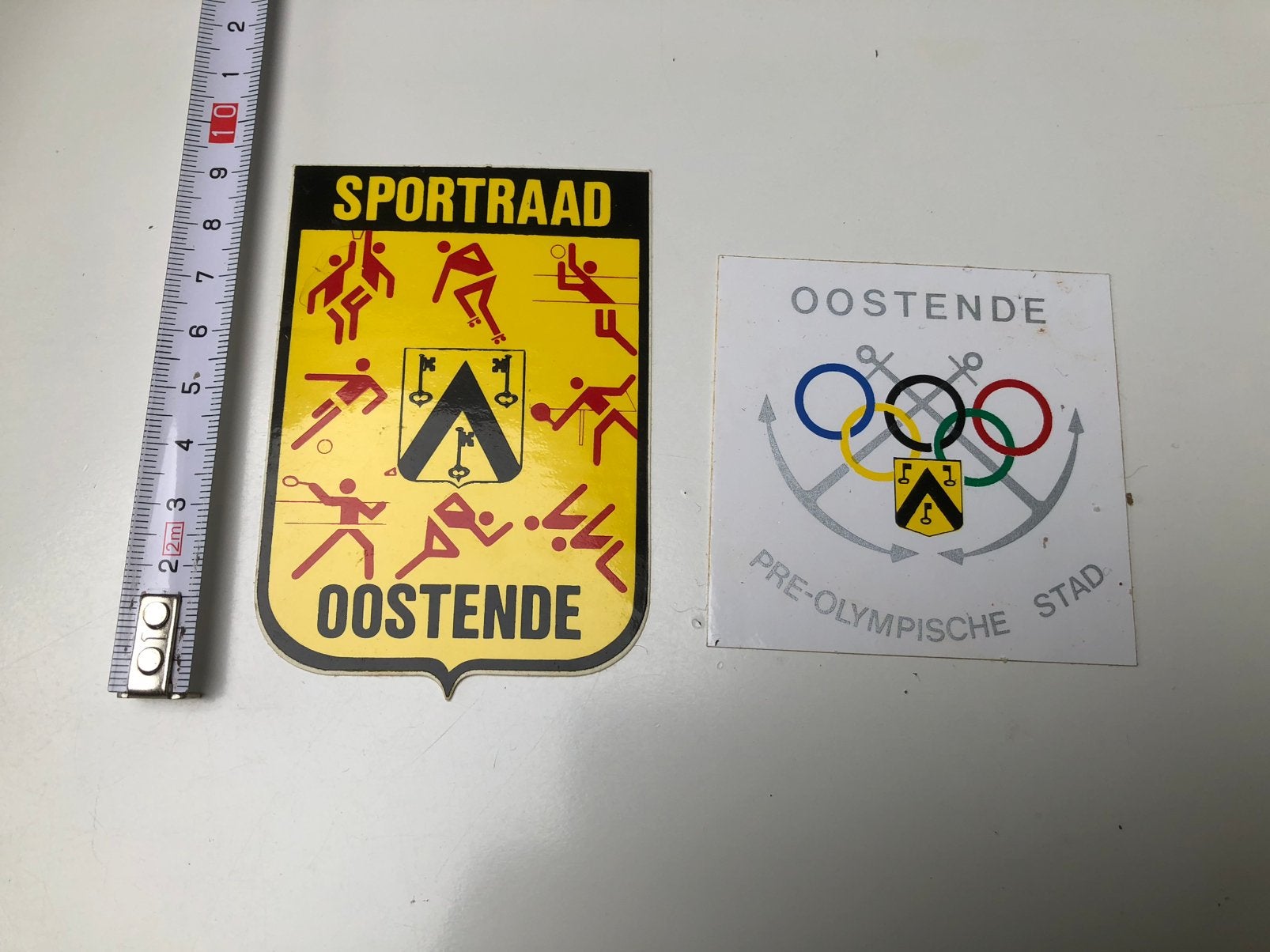 Sticker Oostende, Ophalen of Verzenden, Nieuw, Overige typen