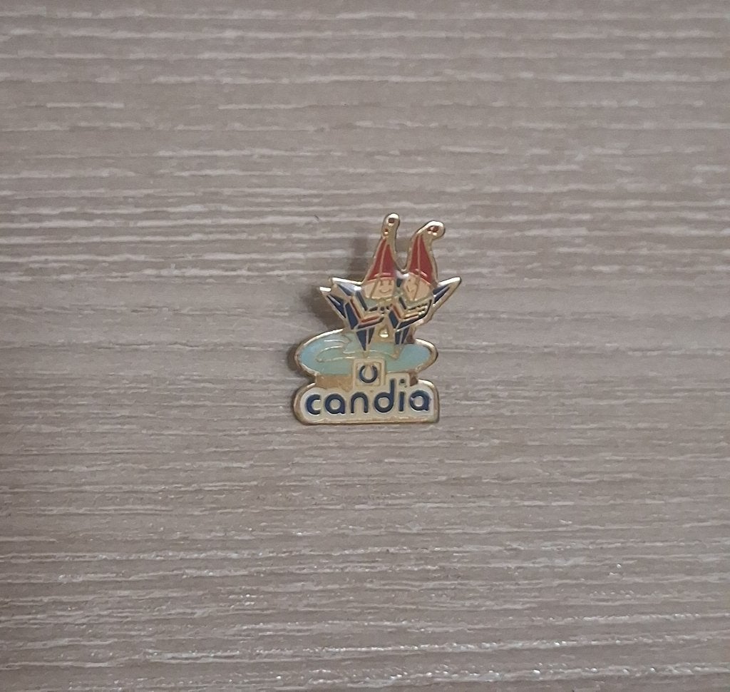 PIN - CANDIA - OLYMPISCHE SPELEN - JEUX OLYMPIQUES, Verzenden, Gebruikt, Sport, Speldje of Pin