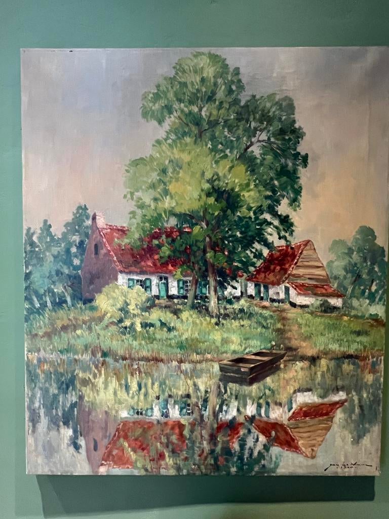 Peinture à l'huile John de Jager, Enlèvement