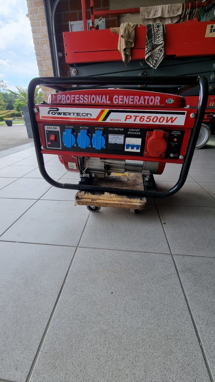 Stroom aggregaat 230/400V., Doe-het-zelf en Bouw, Aggregaten, Ophalen, Nieuw
