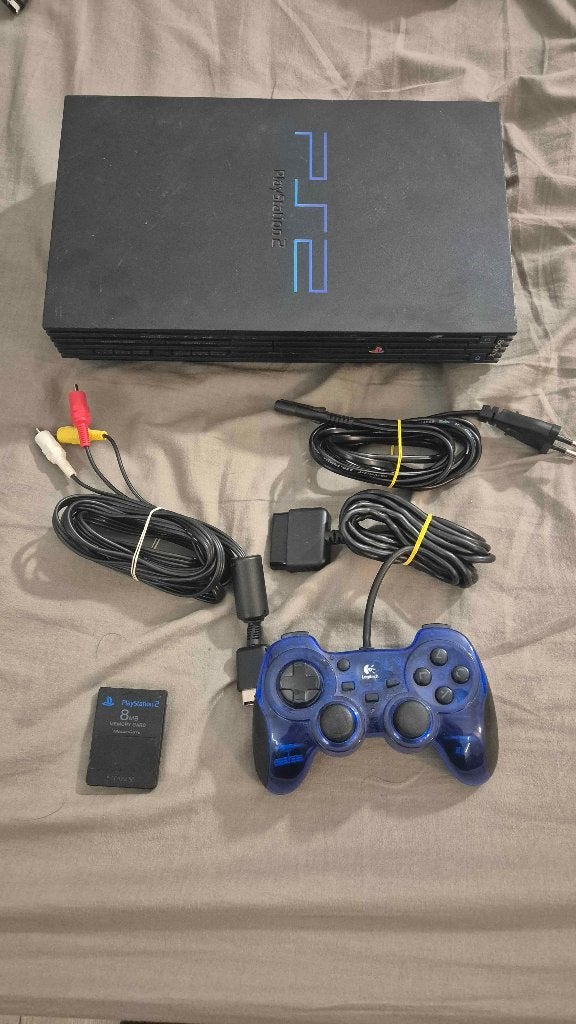 playstation 2, Games en Spelcomputers, Spelcomputers | Sony PlayStation 2, Ophalen, Refurbished, Met geheugenkaart, Met 1 controller