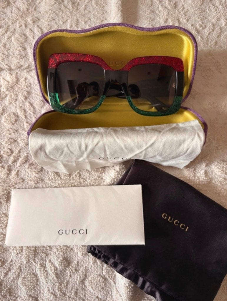 Zonnebril Gucci, Handtassen en Accessoires, Zonnebrillen en Brillen | Dames, Overige merken, Zonnebril, Verzenden, Nieuw