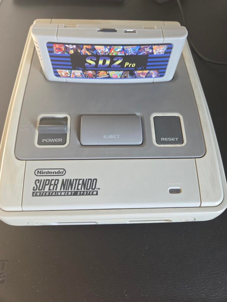 Pack Super Nintendo (SNES)  - SD2SNES Pro + Câble Pac, Consoles de jeu & Jeux vidéo, Consoles de jeu | Nintendo Super NES, Enlèvement ou Envoi